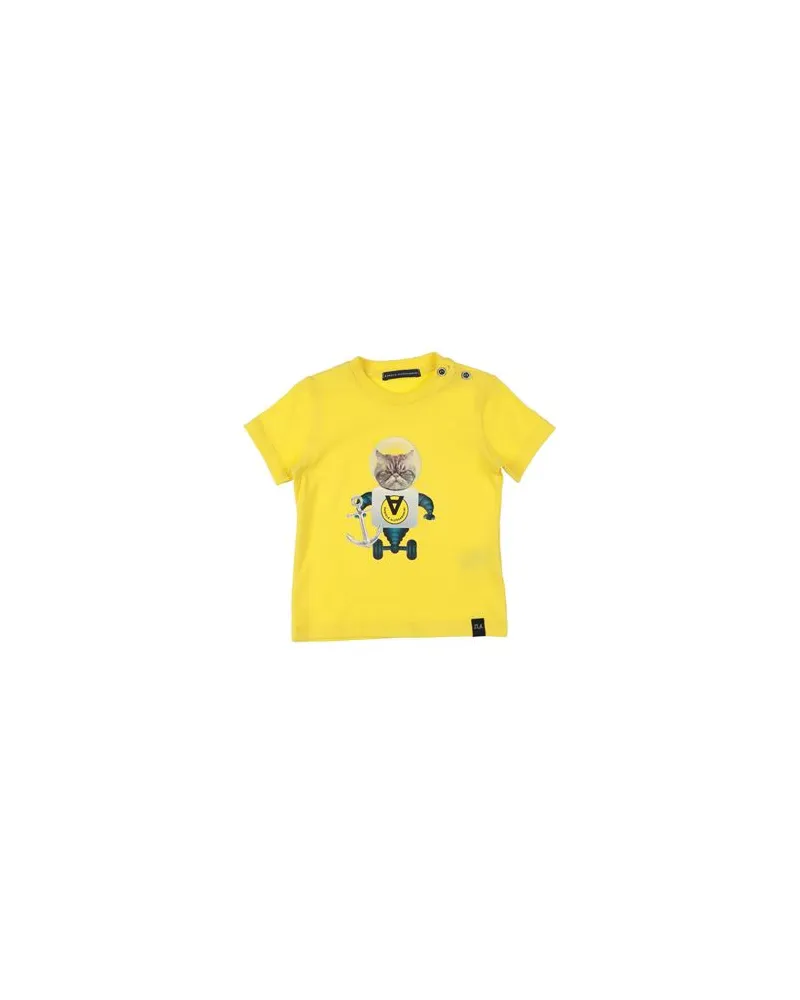 Daniele Alessandrini TOPS - T-shirtsauf YOOX.COM Gelb