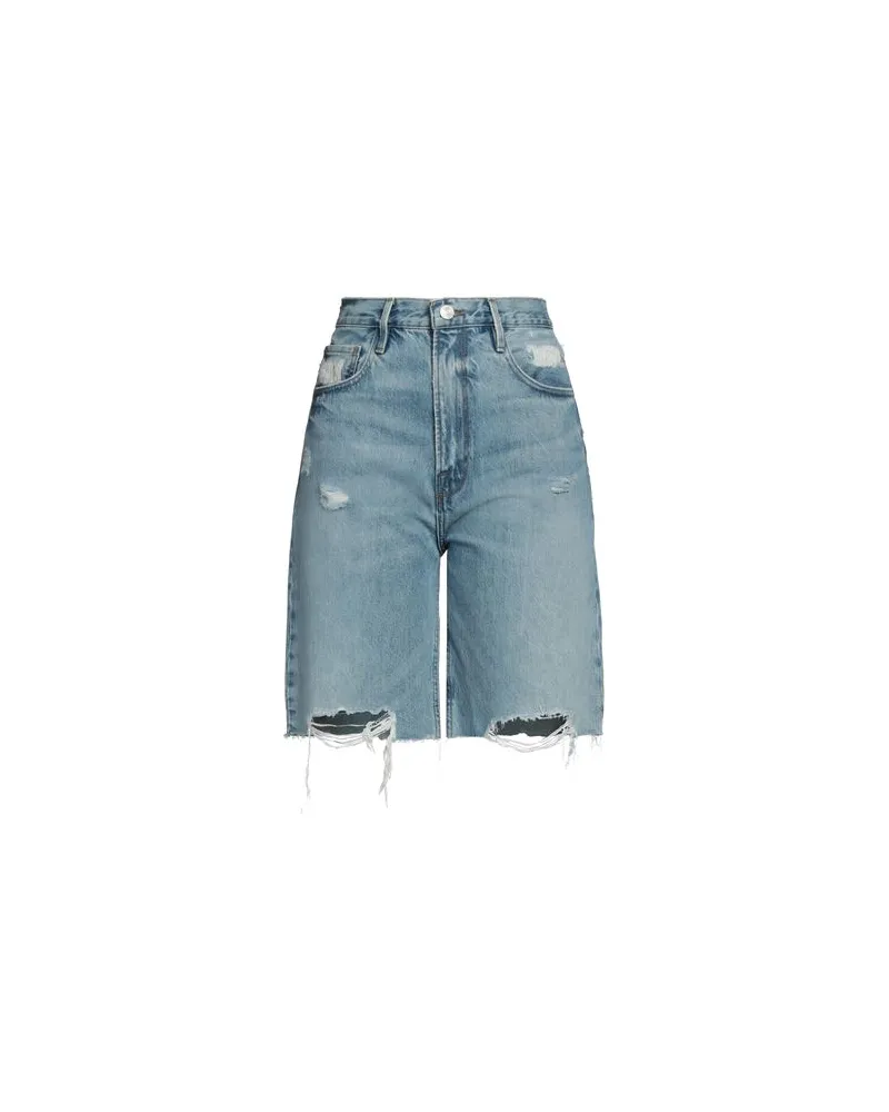 Frame Denim HOSEN & RÖCKE - Jeansshortsauf YOOX.COM Blau