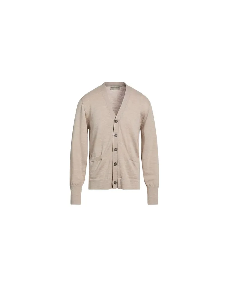 Officine Generale STRICKWAREN - Strickjackenauf YOOX.COM Beige