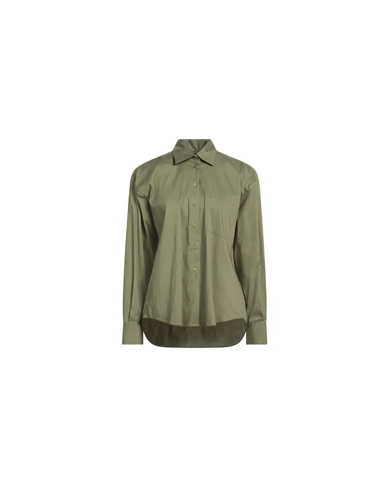 XACUS TOPS - Hemdenauf YOOX.COM Militärgrün