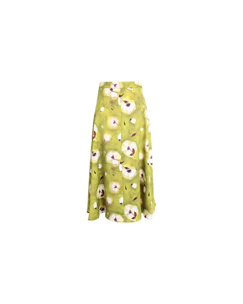 MAX&Co. TUFFO - HOSEN & RÖCKE - Midi-Röckeauf YOOX.COM Limettengrün