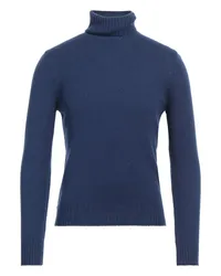 La Fileria Rollkragenpullover Blau