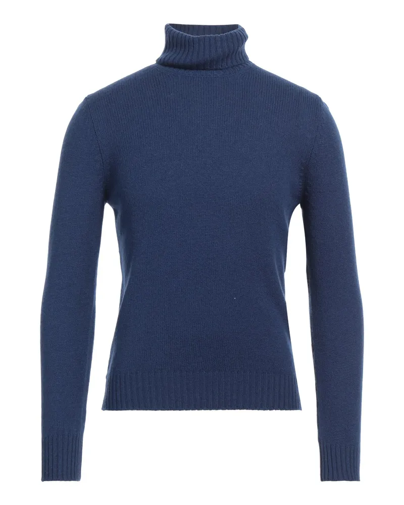 La Fileria Rollkragenpullover Blau