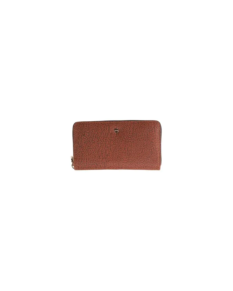 Borbonese Kleinlederwaren - Brieftaschenauf YOOX.COM Braun