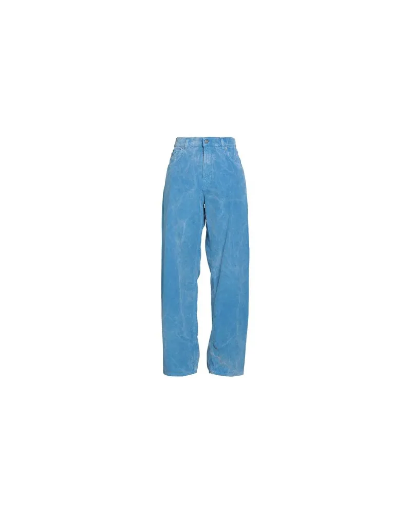 Haikure HOSEN & RÖCKE - Hosenauf YOOX.COM Azurblau