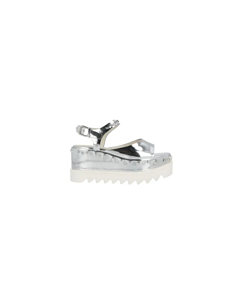Stella McCartney SCHUHE - Sandalenauf YOOX.COM Silber