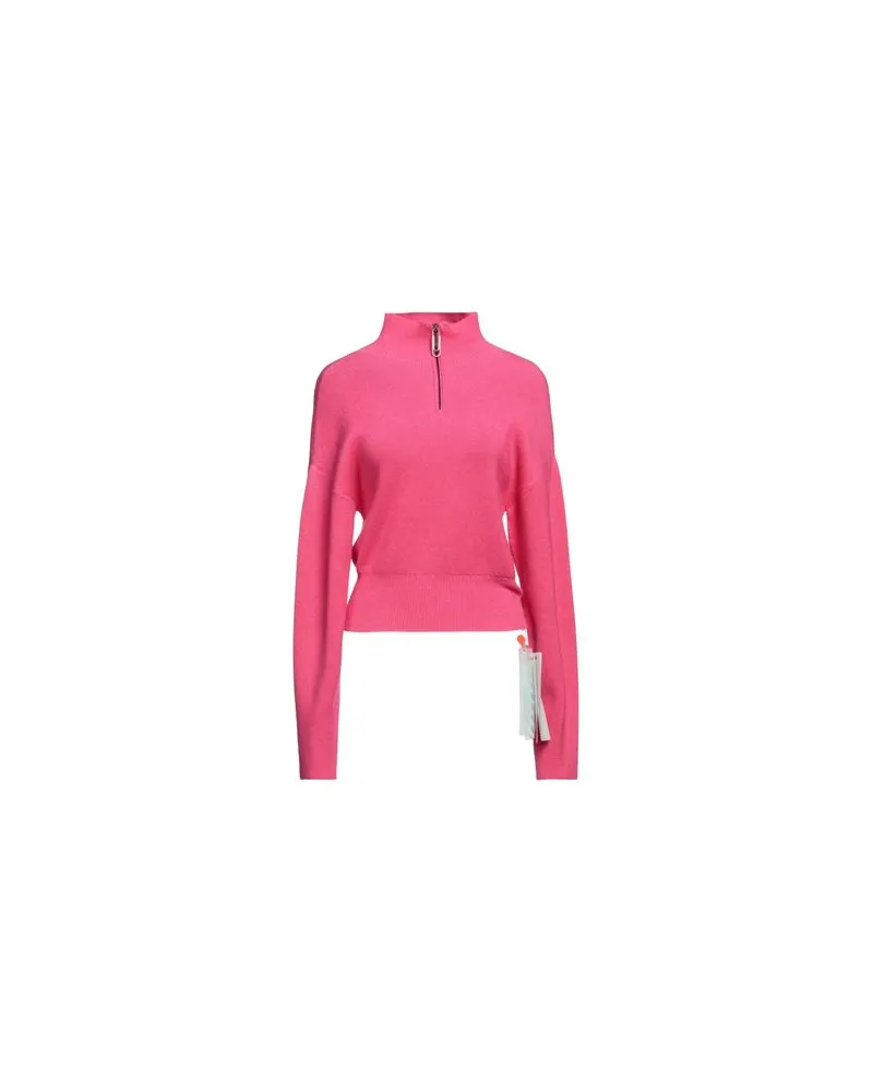 OFF-WHITE STRICKWAREN - Rollkragenpulloverauf YOOX.COM Fuchsia