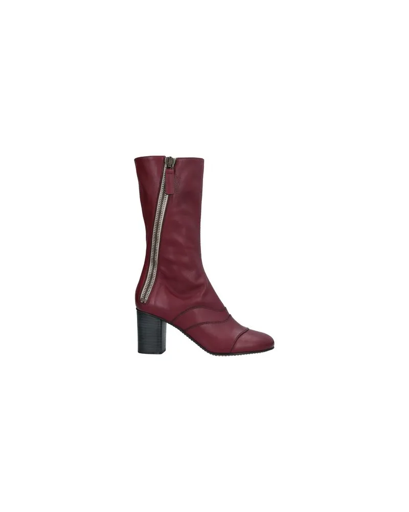 Chloé SCHUHE - Stiefelauf YOOX.COM Bordeaux
