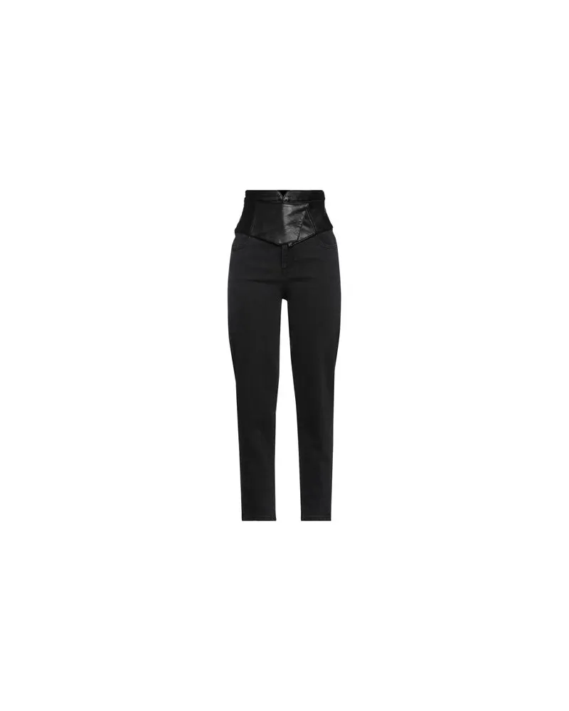 Pinko HOSEN & RÖCKE - Jeanshosenauf YOOX.COM Schwarz