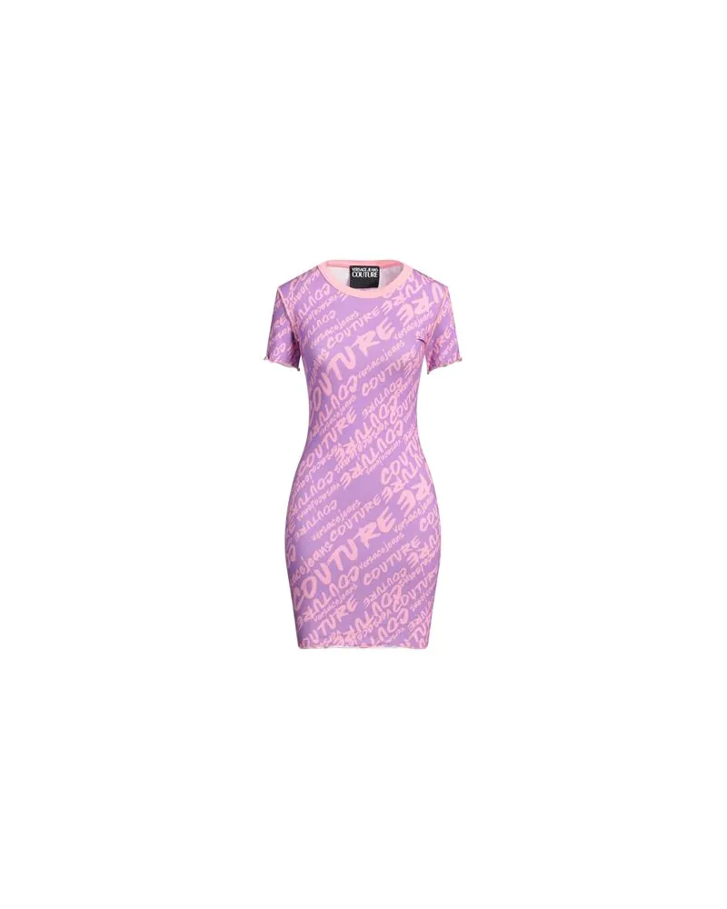 Versace Jeans KLEIDER - Mini-Kleiderauf YOOX.COM Violett
