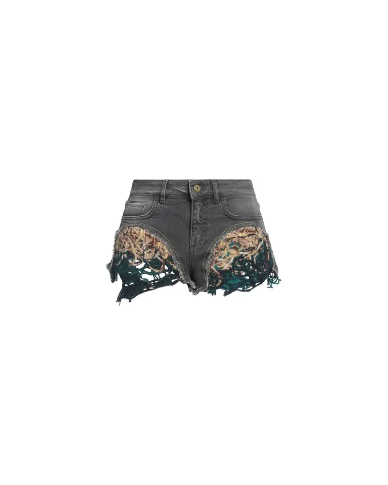 VITELLI HOSEN & RÖCKE - Jeansshortsauf YOOX.COM Schwarz