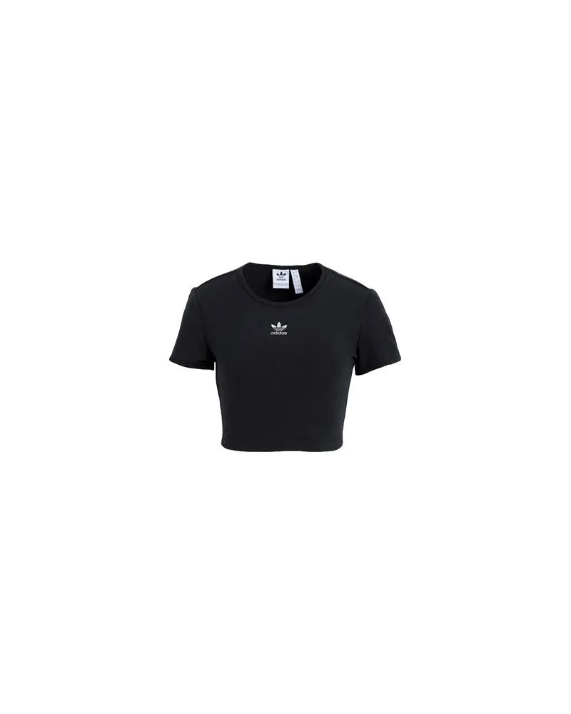 adidas TOPS - T-shirtsauf YOOX.COM Schwarz
