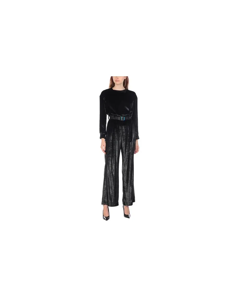 Frankie Morello OVERALLS - Jumpsuitsauf YOOX.COM Schwarz