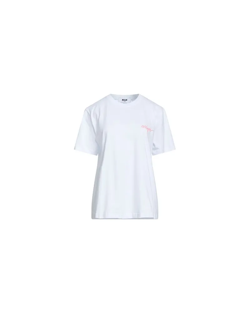 MSGM TOPS - T-shirtsauf YOOX.COM Weiß