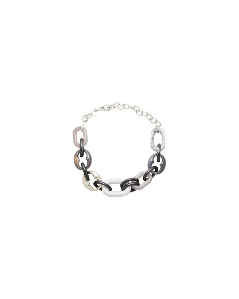 Luisa Spagnoli SCHMUCK und UHREN - Halskettenauf YOOX.COM Grau