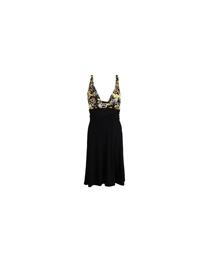 Versace Jeans KLEIDER - Mini-Kleiderauf YOOX.COM Schwarz