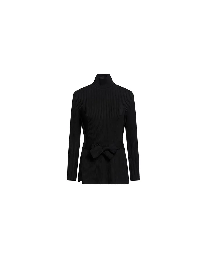 Alberta Ferretti STRICKWAREN - Rollkragenpulloverauf YOOX.COM Schwarz