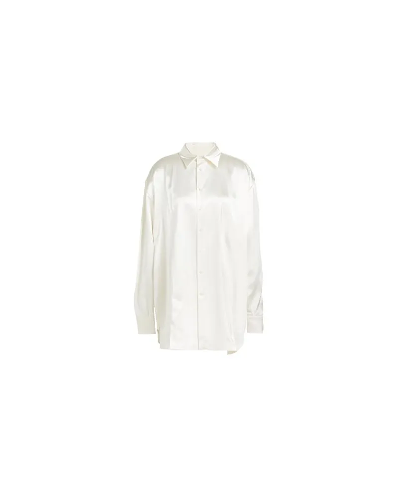 Jil Sander TOPS - Hemdenauf YOOX.COM Elfenbein