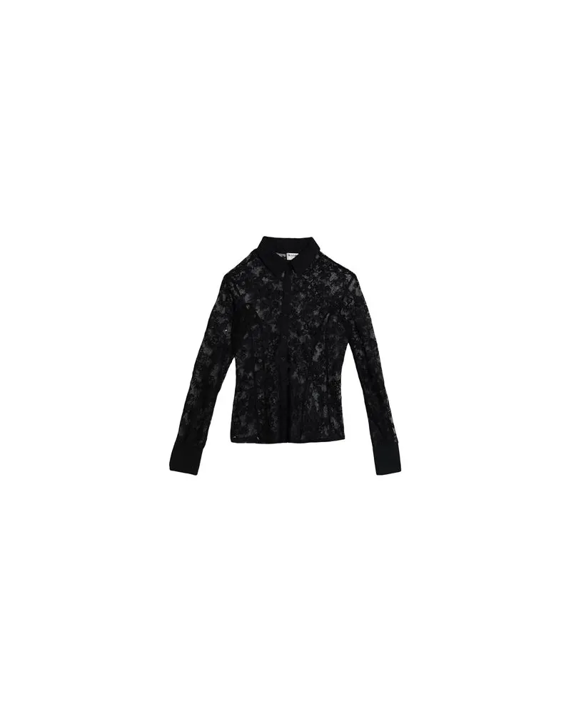 Blumarine TOPS - Hemdenauf YOOX.COM Schwarz