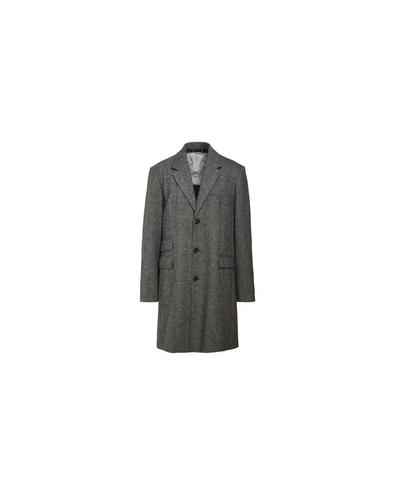 John Richmond JACKEN & MÄNTEL - Mäntelauf YOOX.COM Grau