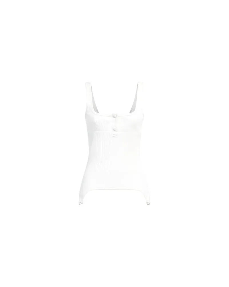 Courrèges TOPS - Tank Topsauf YOOX.COM Weiß