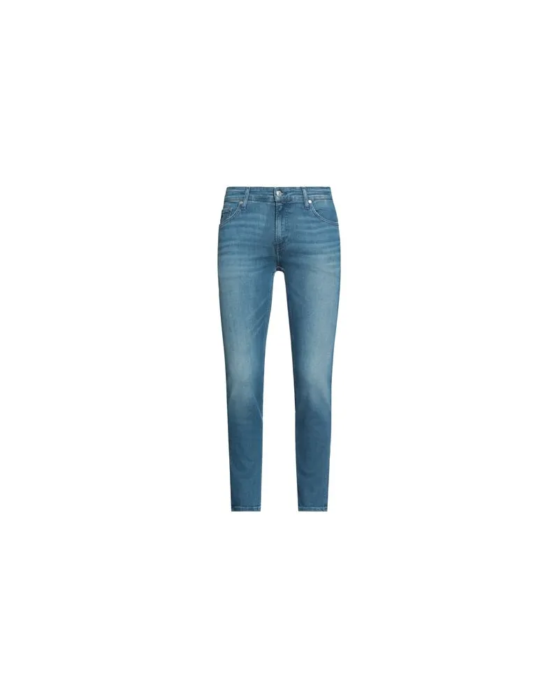 Calvin Klein HOSEN & RÖCKE - Jeanshosenauf YOOX.COM Blau