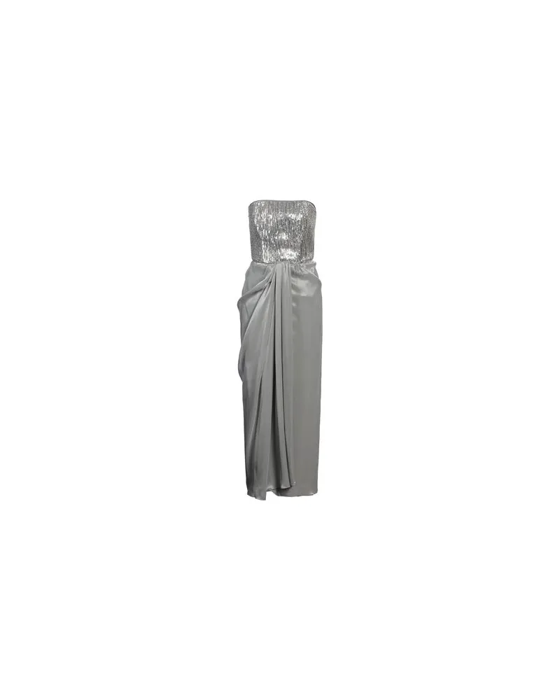 Emporio Armani KLEIDER - Maxi-Kleiderauf YOOX.COM Silber