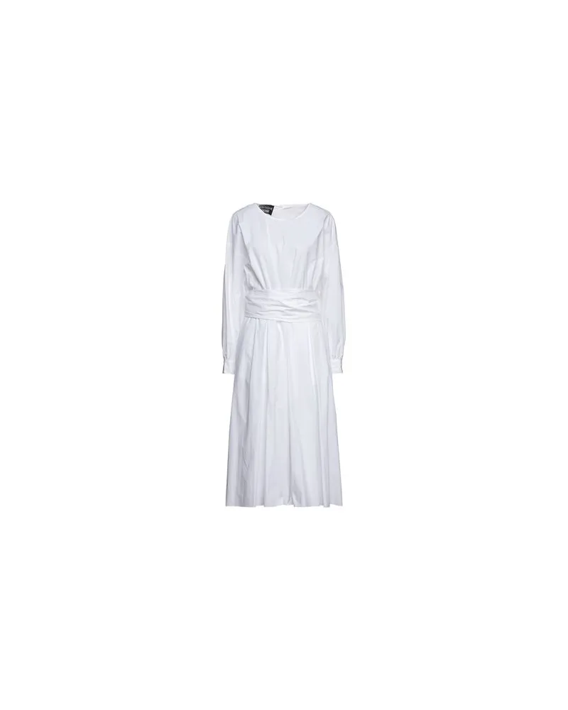Moschino KLEIDER - Midi-Kleiderauf YOOX.COM Weiß
