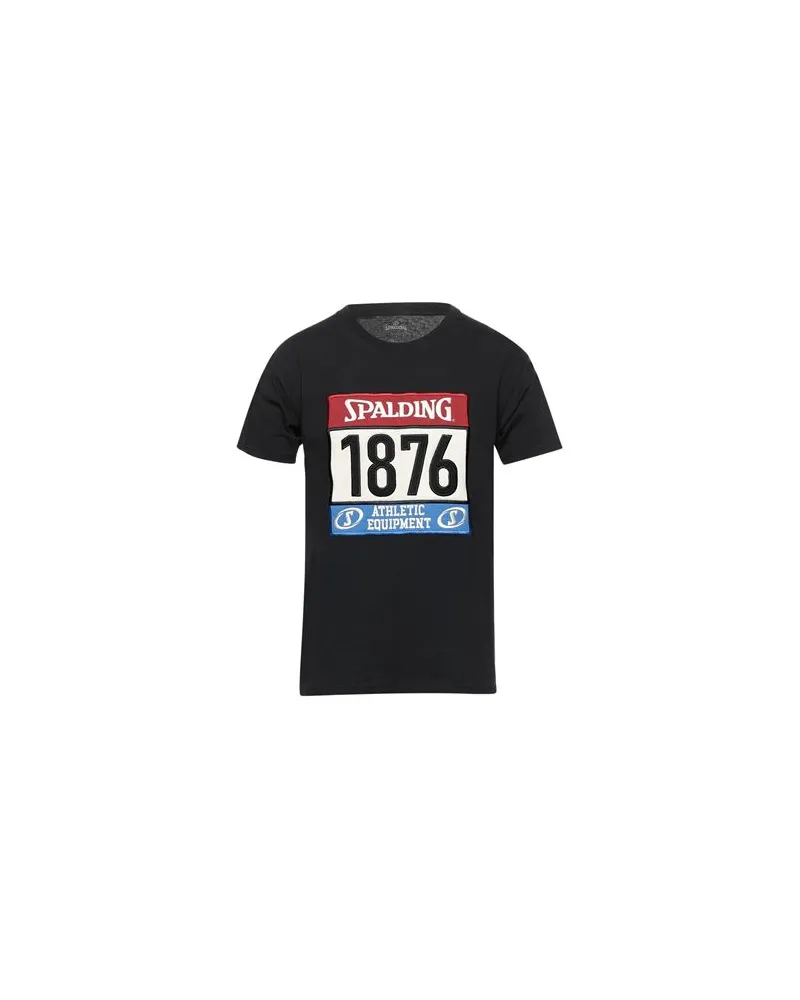 Spalding TOPS - T-shirtsauf YOOX.COM Schwarz