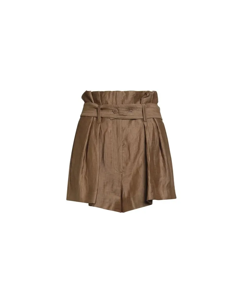 MALLONI HOSEN & RÖCKE - Shorts & Bermudashortsauf YOOX.COM Khaki