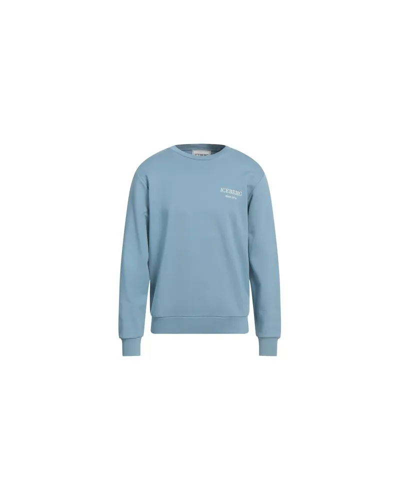 Iceberg TOPS - Sweatshirtsauf YOOX.COM Hellblau