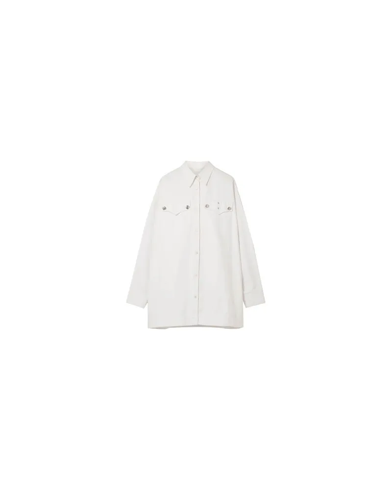 Calvin Klein TOPS - Hemdenauf YOOX.COM Weiß