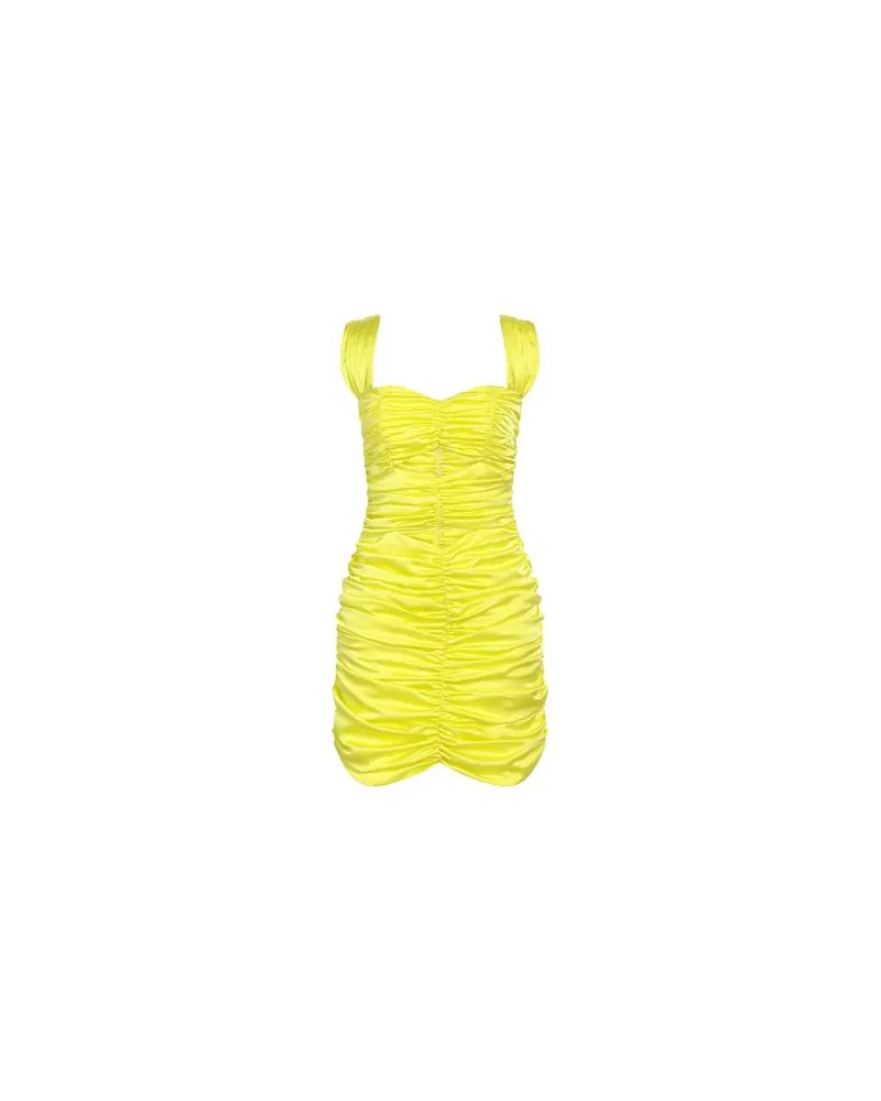 NINEMINUTES KLEIDER - Mini-Kleiderauf YOOX.COM Gelb