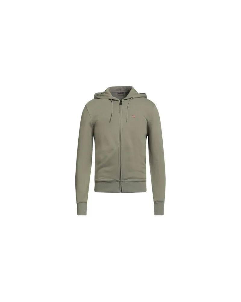 Napapijri TOPS - Sweatshirtsauf YOOX.COM Militärgrün