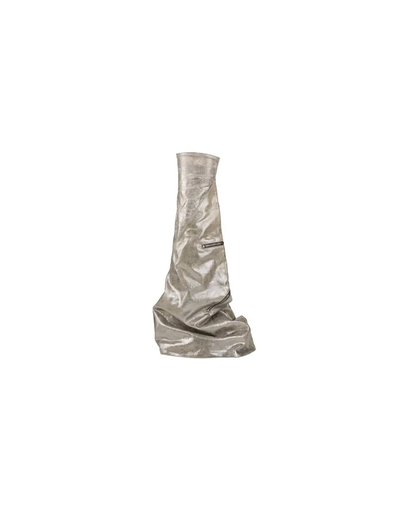 DRKSHDW by Rick Owens SCHUHE - Stiefelauf YOOX.COM Silber