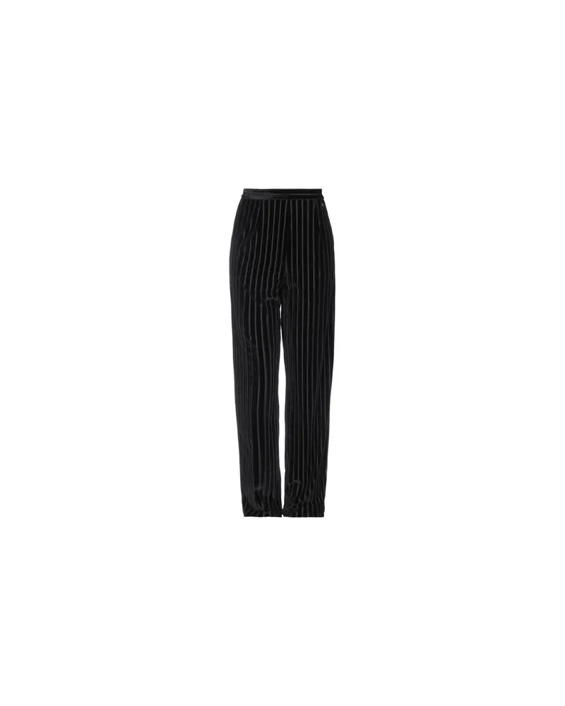 My Twin Twinset HOSEN & RÖCKE - Hosenauf YOOX.COM Schwarz