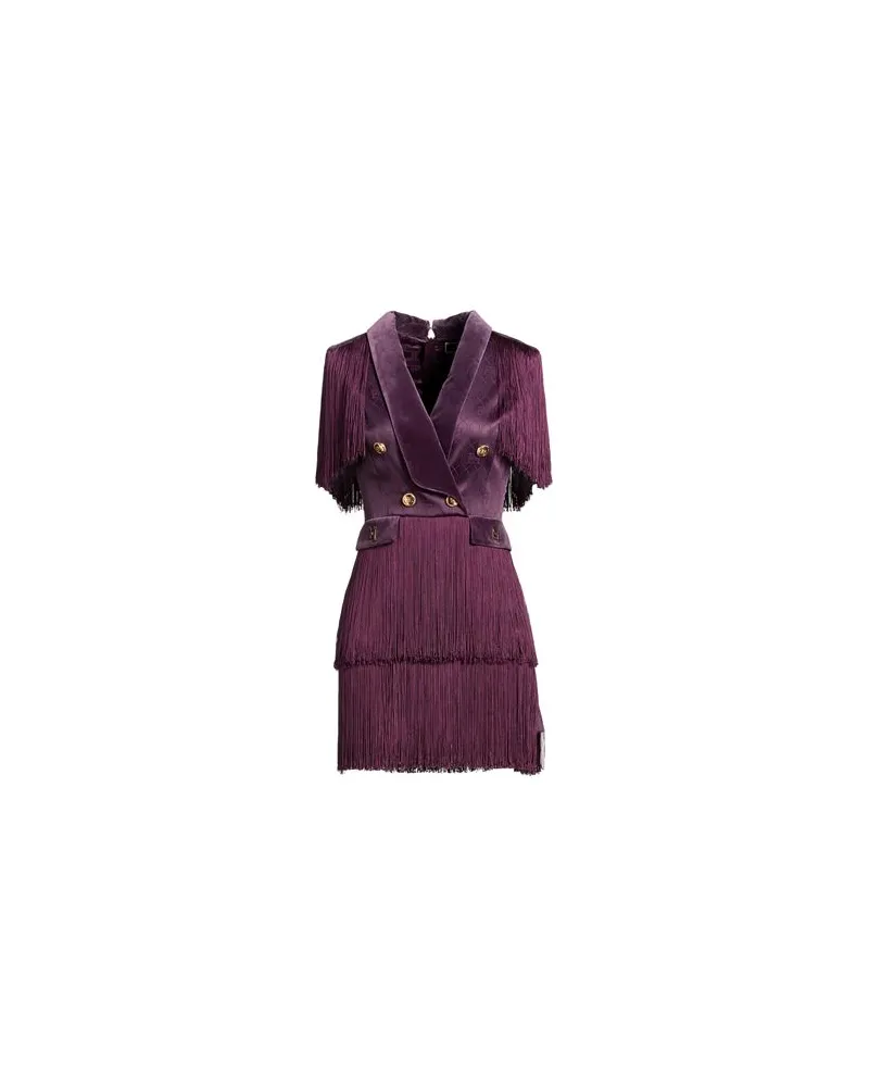 Elisabetta Franchi KLEIDER - Mini-Kleiderauf YOOX.COM Violett