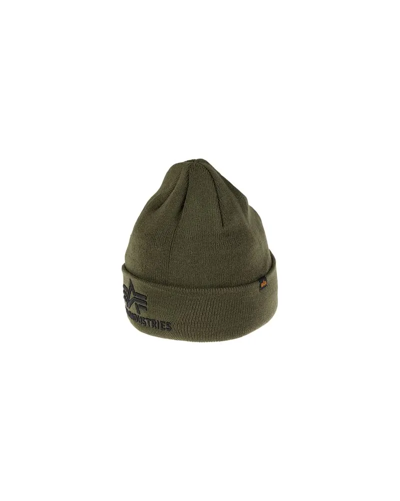 Alpha Industries ACCESSOIRES - Mützen & Hüteauf YOOX.COM Dunkelgrün