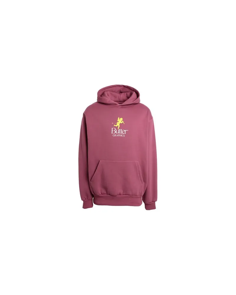 Butter Goods PIXIE LOGO PULLOVER HOOD  - TOPS - Sweatshirtsauf YOOX.COM Purpur