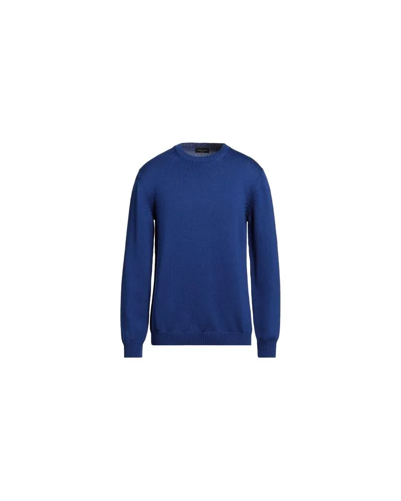 Roberto Collina STRICKWAREN - Pulloverauf YOOX.COM Blau