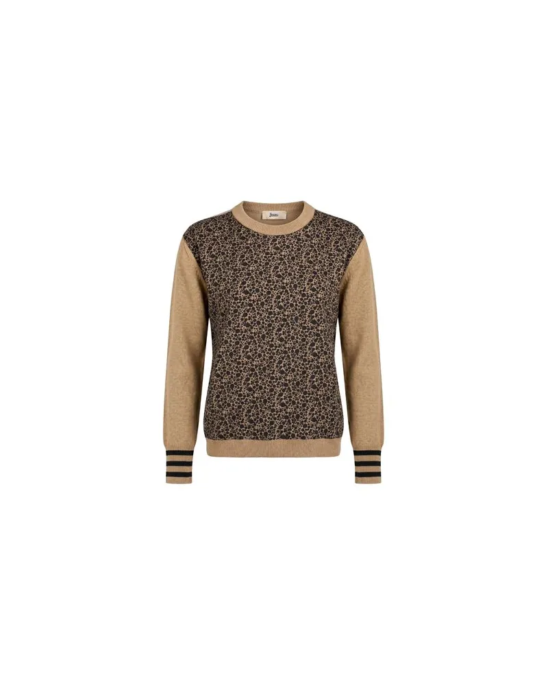 Herno STRICKWAREN - Pulloverauf YOOX.COM Hellbraun