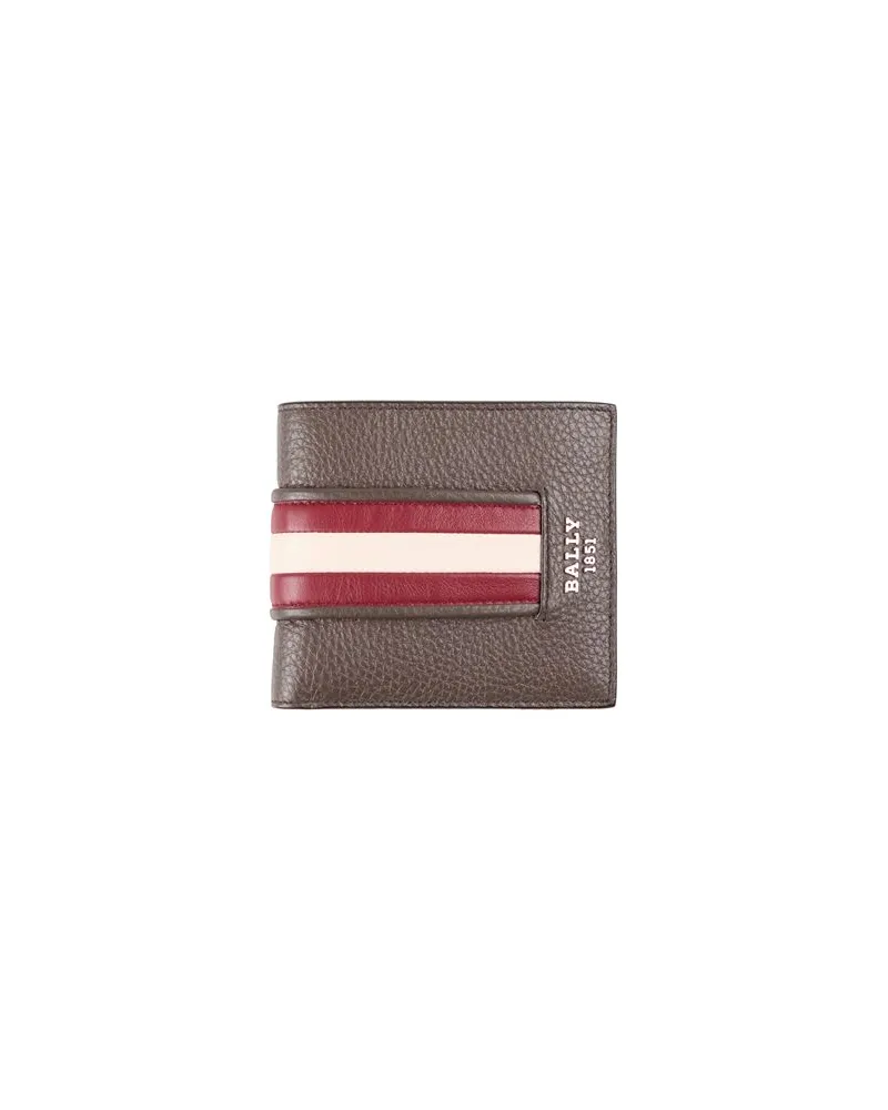 Bally Kleinlederwaren - Brieftaschenauf YOOX.COM Maulwurfsgrau