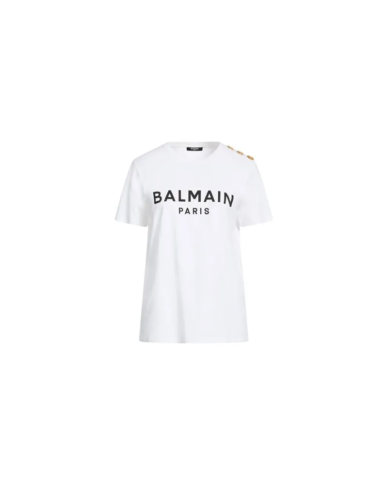 Balmain TOPS - T-shirtsauf YOOX.COM Weiß