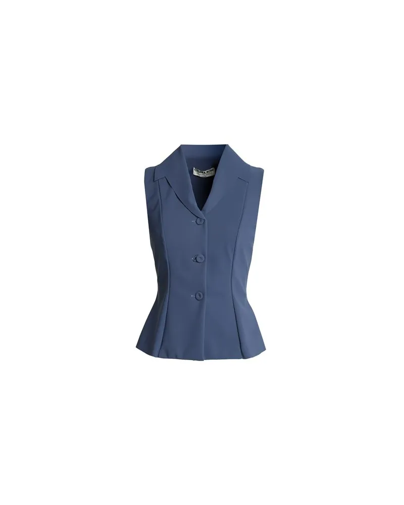 Chiara Boni ANZÜGE und CO-ORDS - Couture-Westenauf YOOX.COM Taubenblau