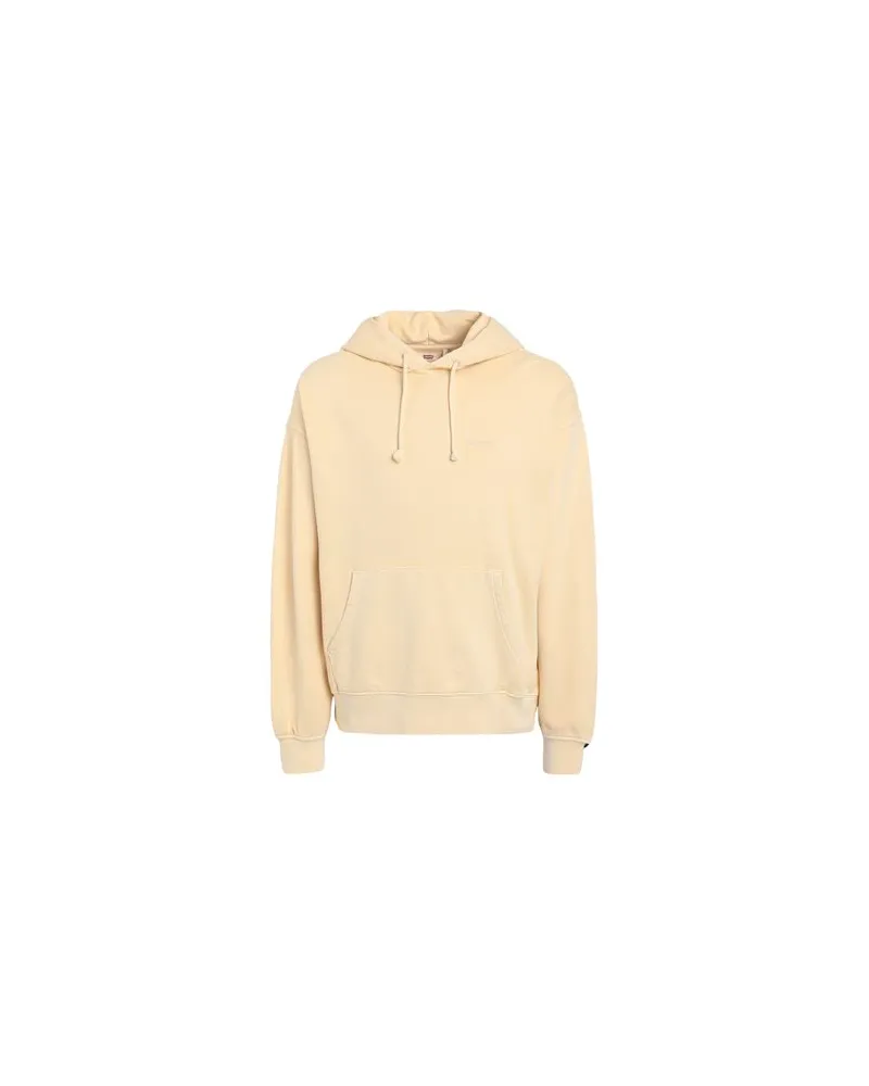 Levi's RED TAB SWEATS HOODIE - TOPS - Sweatshirtsauf YOOX.COM Pastellgelb