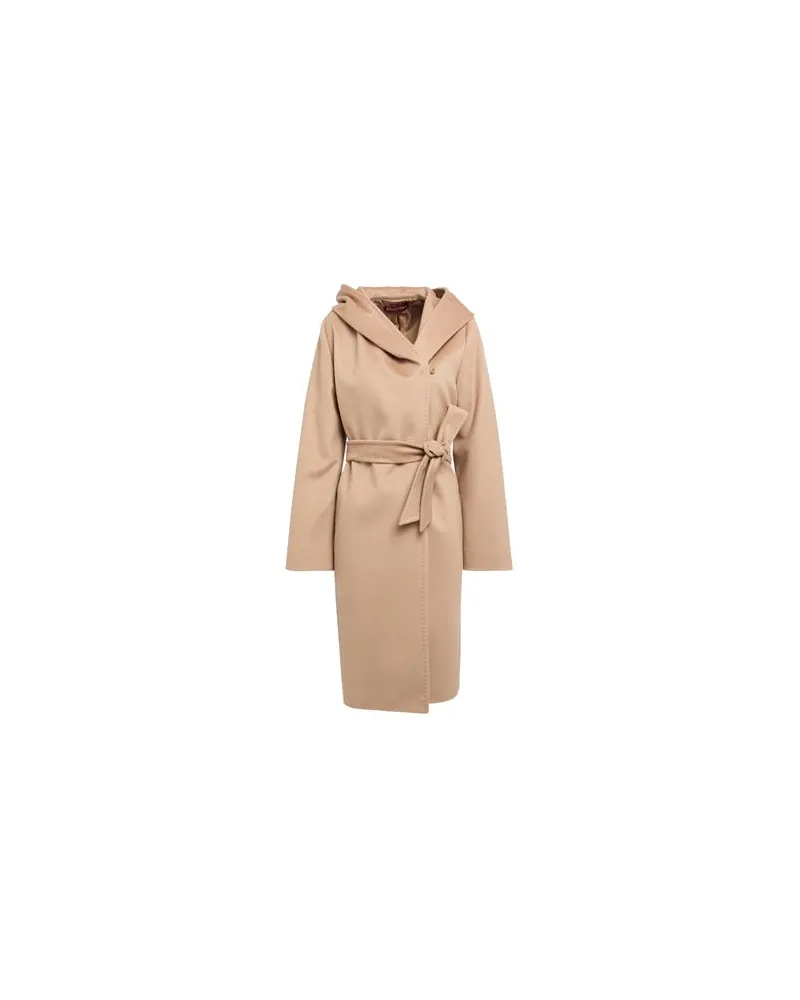 Max Mara JACKEN & MÄNTEL - Mäntelauf YOOX.COM Kamel