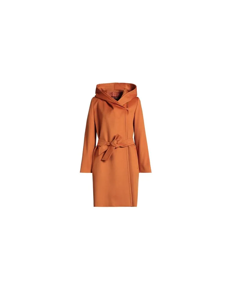 Max Mara JACKEN & MÄNTEL - Mäntelauf YOOX.COM Orange