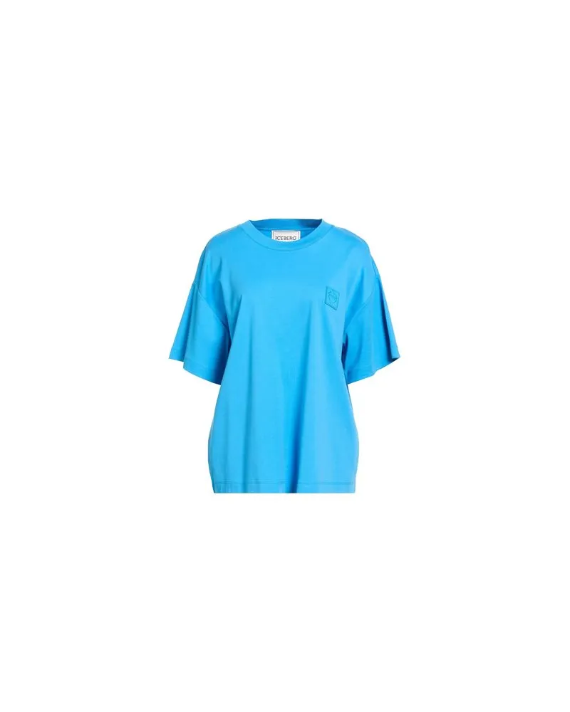 Iceberg TOPS - T-shirtsauf YOOX.COM Azurblau