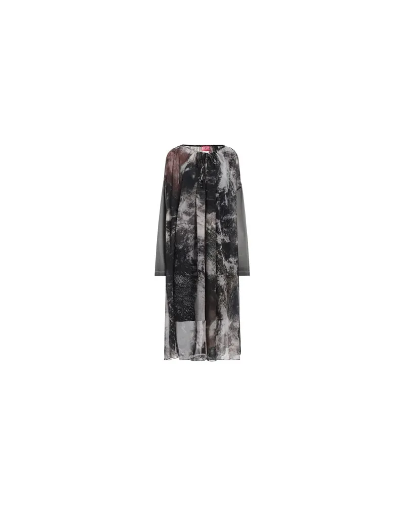 Diesel KLEIDER - Maxi-Kleiderauf YOOX.COM Schwarz