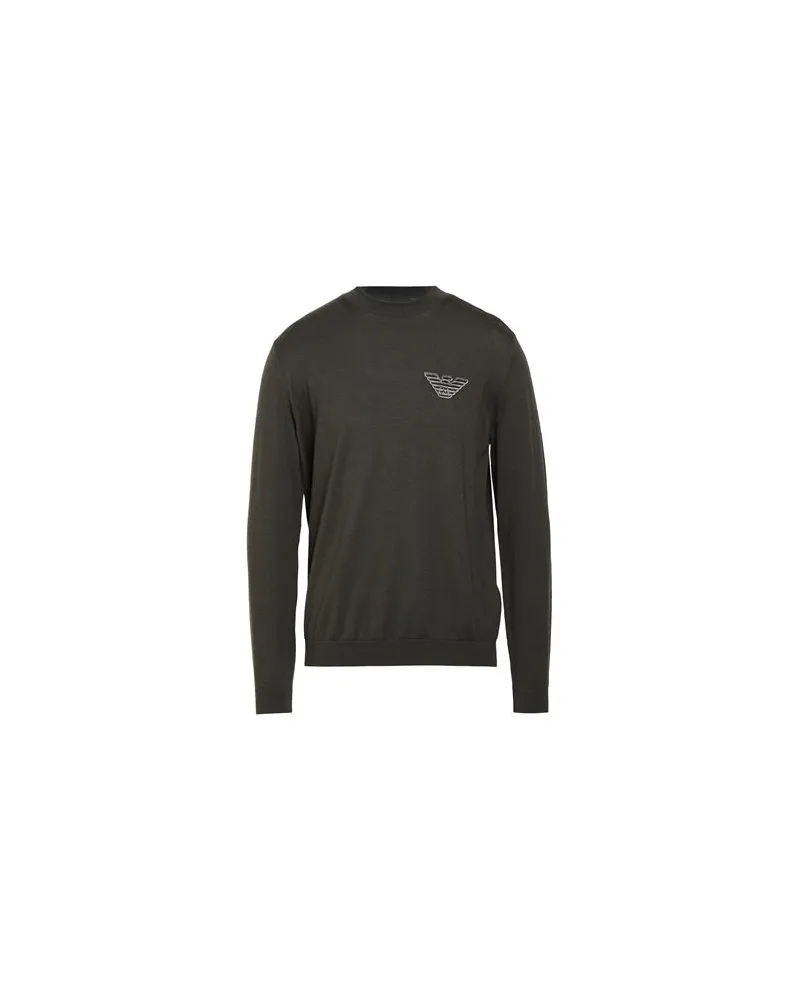 Emporio Armani STRICKWAREN - Pulloverauf YOOX.COM Militärgrün
